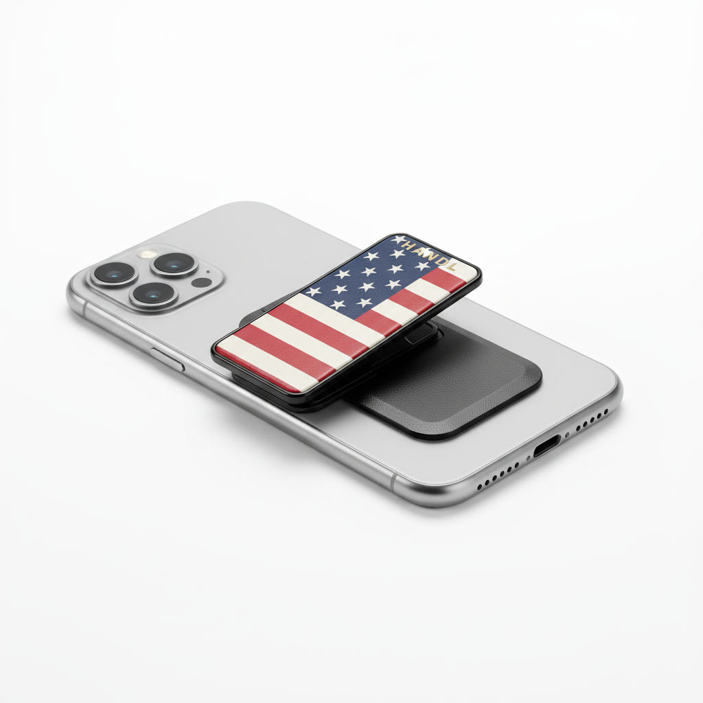HANDL 250 Holdeeze phone grip — four colour views